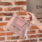 Ladies Sml Mini Handbag For Women Transparent Bucet Bag Fe Clear Pvc Jelly Sml Oulder Bag