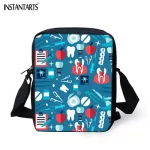 Instantarts Cartoon St Prints Women Hand Bags Luxury Mini Mesger Bags Ca Phone Bags Travel Tote Bags Bolsas