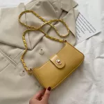 New Mmer Crossbody Bags For Women Chain Strap Solid Oulder Bag Ses And Handbags Designer Pu Leather Women Bags