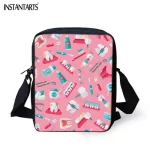Instantarts Cartoon St Prints Women Hand Bags Luxury Mini Mesger Bags Ca Phone Bags Travel Tote Bags Bolsas