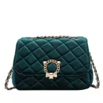 Velvet Crossbody Bag for Women Mini Mesger Bag Retro Ning Handbag Chain Oulder Bags SML SE BOLS