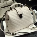 New Retro Women Doctor Bag Mobile Mesger Clutch Large Capacity Scrub Leather Handbag