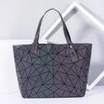 Diomo Reflective Women Tote Bags Ses and Handbags Luxury Handbags Women Bags Designer Geometric Oulder Bag