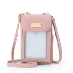 Transparent Touchable Cell Phone Pocet Oulder Bags for Women Ladies SML Crossbody Bag Fe Mini Mesger Bag