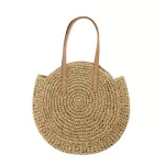 New Women Corduroy Ng Bag Women's Straw Mmer Handbag Oulder Bag Wen Rattan Oulder Masger Bag Sac A Main