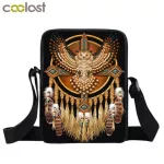 Hamsa Fatima Hand / Manda Flower Print Mini Mesger Bag Women Handbag Teenager Girl SML OULDER TRAVEL BAGS CROSSBODY BAG