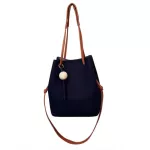 Bags for Women New Women Pu Leather BuCet Oulder Bag with SML Handbag Mesger SATCHEL BOLSA FININA