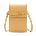 Sml Oulder Bags For Women Bow Designer Ladies Mesger Se Pu Leather Phone Pocet Fe Crossbody Bag