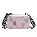 New Personity Oulder Clutch Mini Square Box Bag Cartoon Cr Lely Crossbody Bags Women Handbag SAC A Main