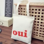 New Women Canvas Handbags CA Letter NG Travel Women Folding Oulder Oer Bags Bolsas de Tala Ca Tote