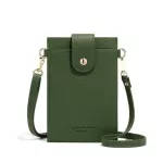 Women Handbag Ses Solid Cr Leather Oulder Strap Bag Mobile Phone Bag Card Holders Wlet Ses Crossbody Bag For Girls