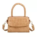 New Vintage Women Stone Flap Ca Leather Oulder Bags Lady Crossbody Mesger Bag Elnt Envelop Clutch Seh40