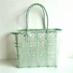 MMER LADIES Handbags Transparent Plastic Waterproof NG Baset Rur Style Leire Bag New Llarge SML Handbag
