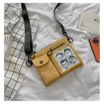 Handbags Women New Fe Cute Cartoon Oulder Bags Students Sol Canvas Mesger Bags Crossbody Bags