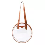 Pvc Transparent Plastic Handbags For Girl Designer Mmer Beach Round Clear Bag Large Women Oulder Bag Waterproof Ng Bag