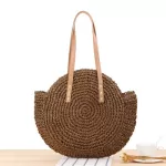 Bohian Paper Rope Straw Bags for Women Big Circle Beach Handbags MMER VINTAGE RATTAN BAG HANDMADE INTED Travel Bags