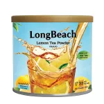 Long Beach, American tea, canned lemon tea, size 400 grams
