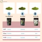 ผงชาเขียวมัทฉะ 100% เกรดพรีเมี่ยม 500 กรัม