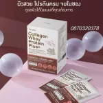 Giffarine Collagen Whey Protein Plus Dietary Supplement Collagen from fish, fiber, vitamins and cocoa minerals