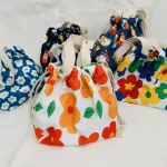 Women Floor Canvas Bag Reusable NG Tote Fe Eco Cloth Handbag Grocery Pac Girls Students Japanse Lunch Bags