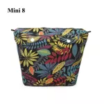 Tanqu New Waterproof Inner Insert Zier Poce for Classic Mini Obag Canvas Inner Poice for O Bag