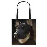 Boston Terrier / Bulldog / German Epherd Ca Totes Bag Women Handbag Girls Travel Bags Large Capacity Oulder Storage Bags