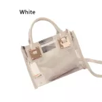 New Ladies Transparent Transparent Bag PVC Jelly SML OULDER BAG OULDER BAG PARTY BAG