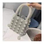 Magic Handbags Women Pearl Handmade Bag Beaded Totes Ning Bags Clutch Wlet