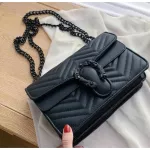 Luxury Handbags Women Pu Leather Thread Bag Chains Hi Quity Crossbody Bag Messager Bags