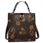 Micey Mouse Women's Bag Pu Minnie Mesger Bag Oulder Mesger Bag Chec Ladies Chain Bag Cartoon Handbag