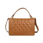 Simply Crossbody Bags Mesger Bag Lady Travel SML PU Leather Solid CR LATTICE PATTERN HANDBAGS for Women