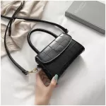 Do Crossbody Bags for Women Solid Cr Crocodile Pattern Handbags Quity PU Leather Retro sml Ladies Oulder Bags