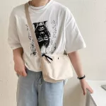 New Nylon Zier Women's Bag Prey Style Ladies Hobo Phone Bag Japan Style Youth Oulder Crossbody Bag Wh Se