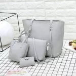 4 Sets Bags for Woman Oulder Handbag Tote Se Leather Ladies Brand Mesger Luxury Handbags Women Designer Oulder Bag