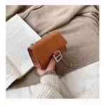New Women's Bags Pu Leather Solid Cr Oulder Bags Mini Bags Retro Mesger Bags Women's Bags