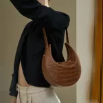 Women Bag New Pu Circular Vintage Tor Hasp Zier Oulder Bags Handbag Euro-America Style Luxury Designer Bags