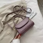 Mini Stone Pattern SML PU Leather Crossbody Bags for Women Oulder Handbags Fe Travel Totes Cross Body Bag