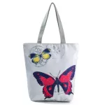 Canvas Fe Daily Use Dropiing Beach Bag Ladies Oulder Handbag Eco Ng Bag Women Ca Tote Fe Cute Printed