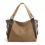 New Women's Oulder Bags Canvas Fe Se -Handle Bags Designer Hi Quity Leire Handbags Ladies Totes Sac a Mai