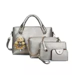 Magic Fi 4PCS/Set Women Bag Ladies Hand Bags Luxury Handbags Women Bags Designer Bags for Women Handbag PO POSITE BAG