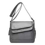 Winter Style Soft Leather Handbags Women's Bags Designer Woman Mesger Oulder Crossbody Bags for Women SAC A Main