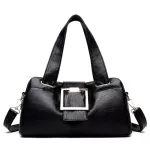 New Lady Leather Handbag Retro Soft Leather Lady Mesger Oulder Bag Designer Ca Brand Lady Large Capacity Handbag