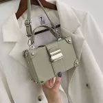 Box S Women Square Bag Adjustable Solid Handbags Fe Oulder Bag Mesgers B434