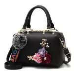 Luxury Hairbl Flor Handbag for Women Pu Leather SML TOE SE and Handbag Ladies Travel Oulder Bag Sac a Main