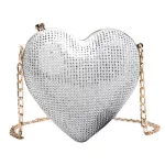 POOFLOWER LUXURY DIAMONDS HEART S MINI Chain Designer Oulder Bags Orea Crossbody Bag Seac ZL206