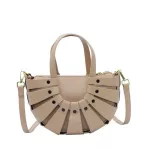Women Luxury Handbags Designer Sicircle Oulder Bag Hi-Quity Leather Fe Mesger Bag Women Bags Fe Se