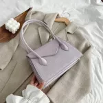 Crocodile Pattern Armpit Bag New Quity Pu Leather Women's Designer Handbag Elnt Fe Hi Capacity Oulder Bags