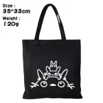 My Neibor Totoro No F Anime Hand Bag Oulder Bag Grocery Bag Oer Tote Canvas Bag