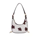 Oluo Underarm Bags Women's Baguette Bag Cow Printed Ca Oulder Bag Zier Chain Outdoor Mesger Bag Dropiing