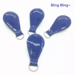 2 PCS or 4 PCS BLUE PU Leather Drops for Obag Handle Diy Handle Design Handbag